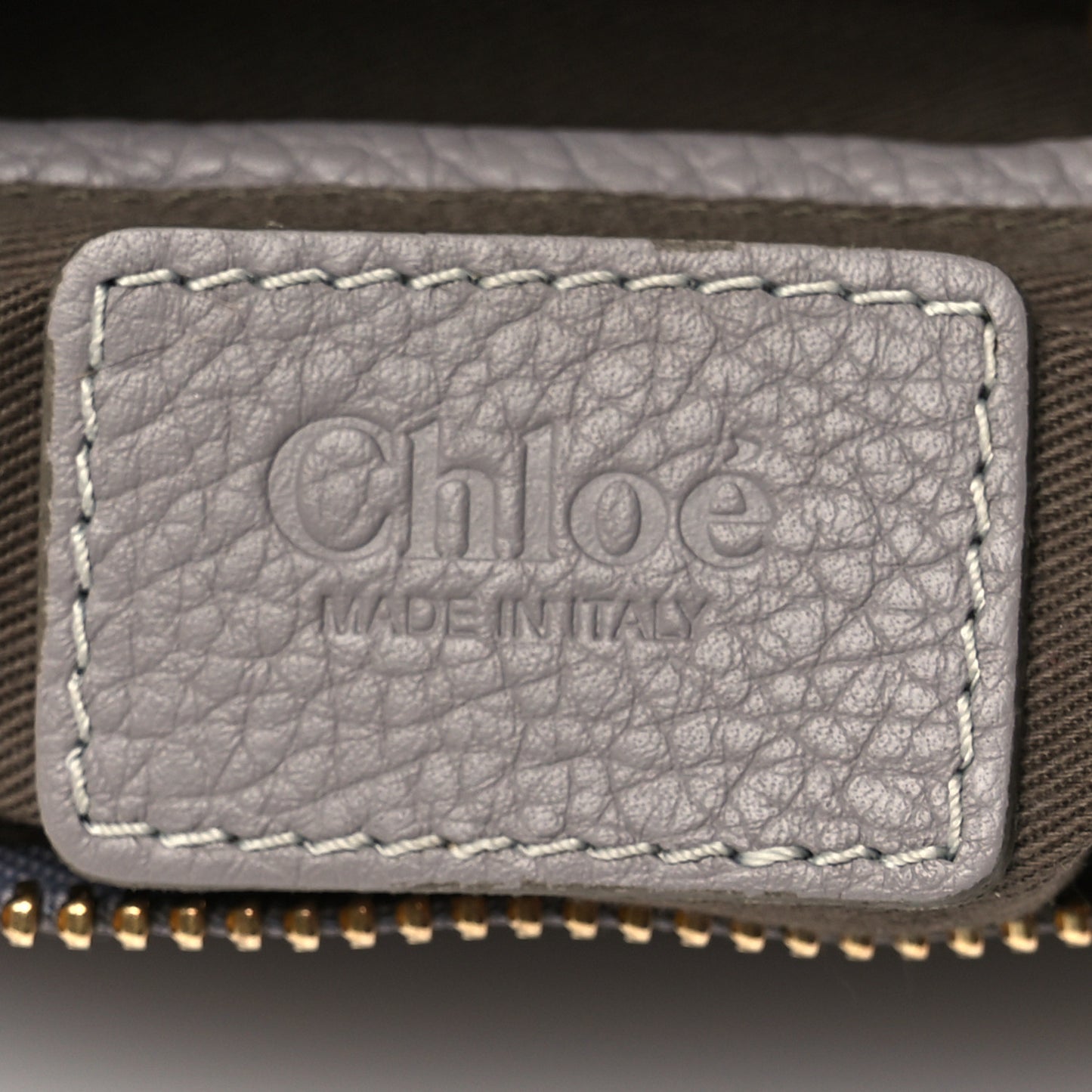 Calfskin Small Marcie Satchel Cashmere Grey