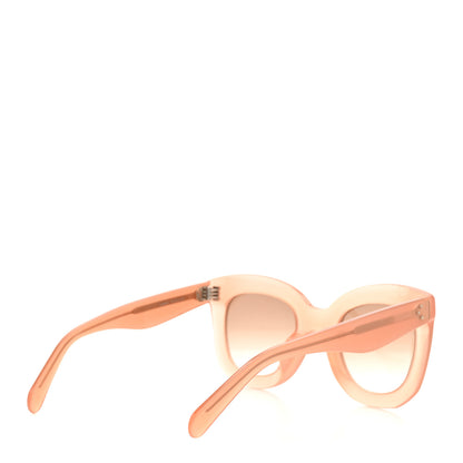 Celine Oversized Round Sunglasses CL4005FN Peach 4 of 7