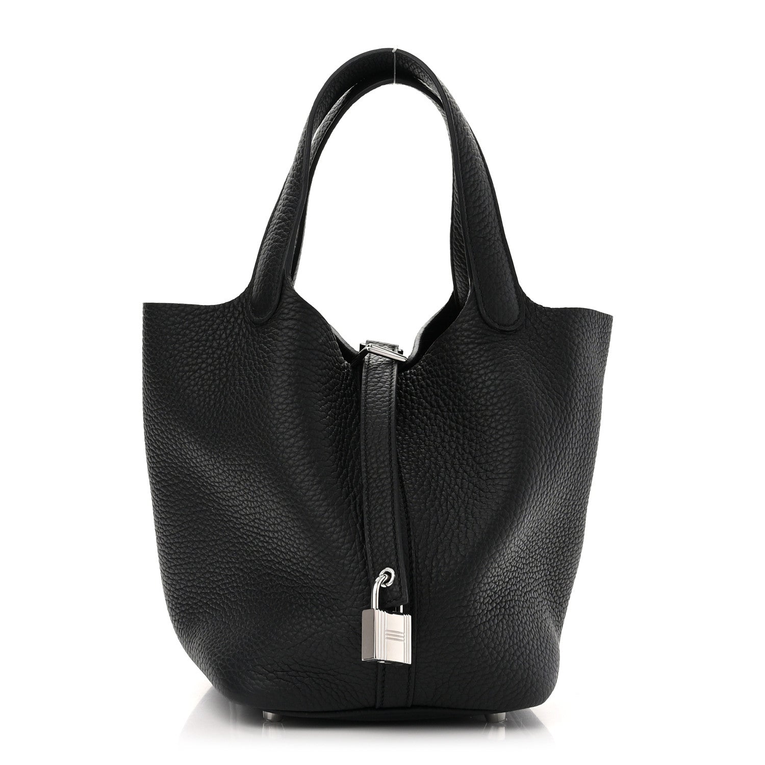 Hermes Taurillon Clemence Picotin Lock 18 PM Black 1 of 11