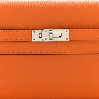 Hermes Epsom Kelly Wallet To Go Abricot 8 of 11