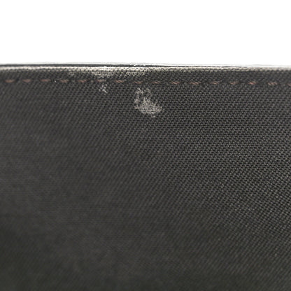 Fendi Vitello Soft F is Fendi Bi-Color FF 1974 Embossed Envelope Wallet On Chain with Pouches Maya Black 7 of 12