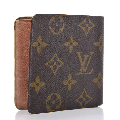 Louis Vuitton Monogram Billfold Wallet 6 Credit Card Slots 3 of 10