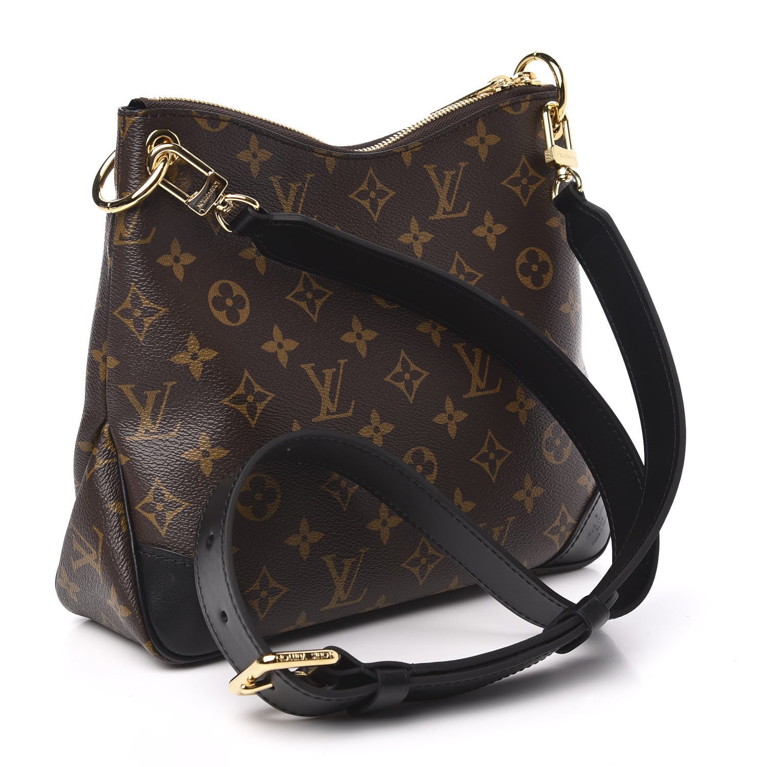 Louis Vuitton Monogram Odeon PM Black 3 of 8