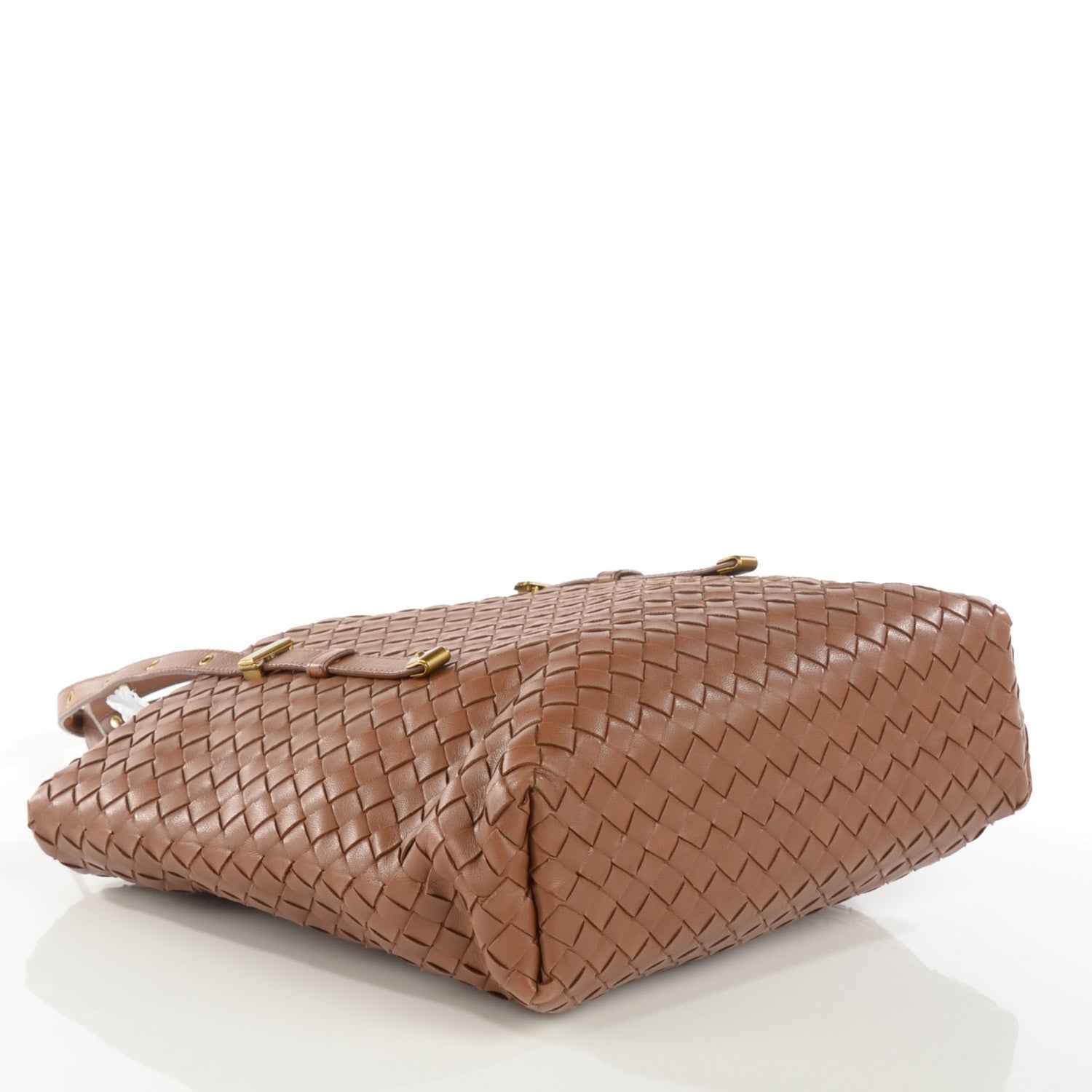 Bottega Veneta Nappa Intrecciato Mini Shopper Tote Noce 4 of 9