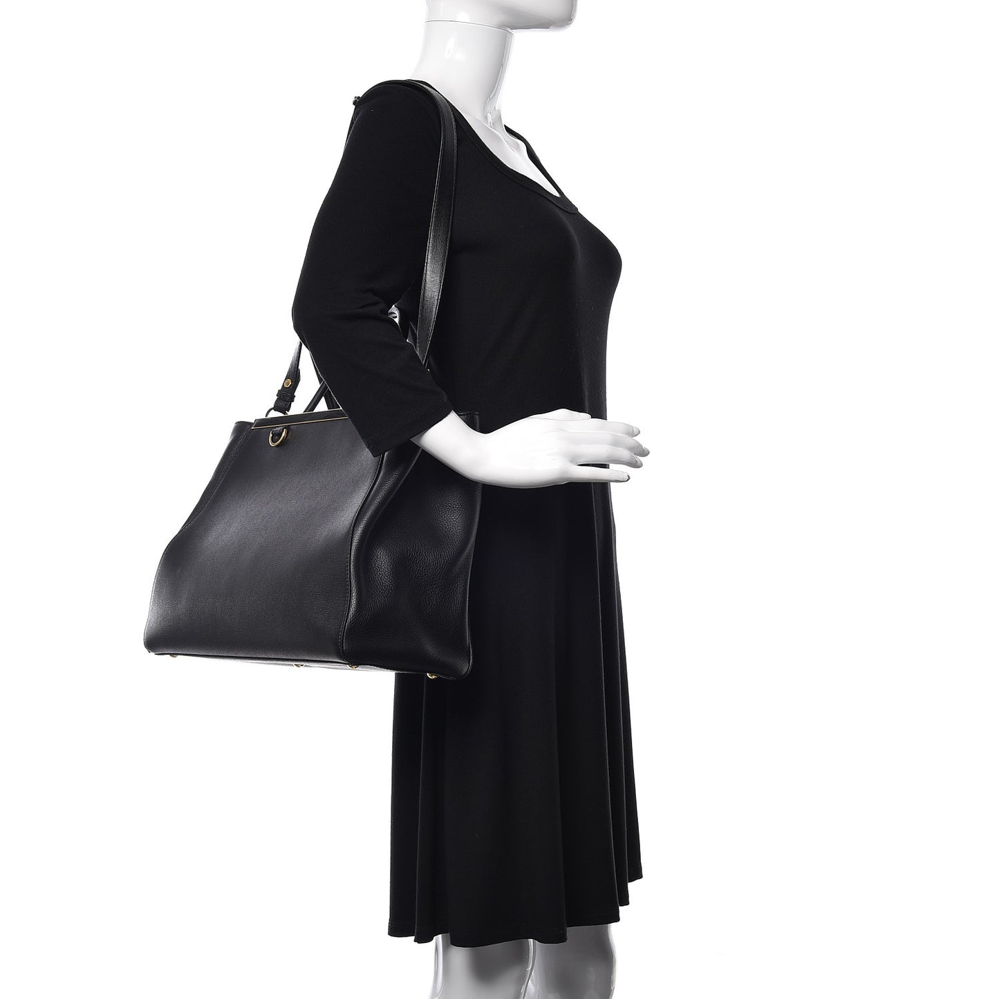Vitello Elite Regular 2Jours Tote Black