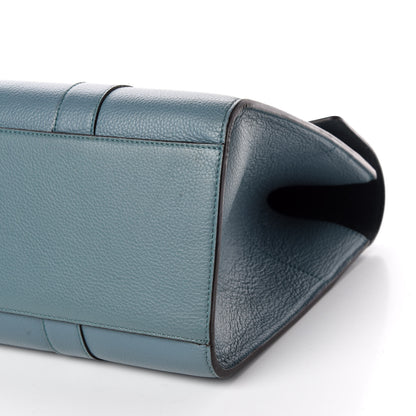 Mulberry Classic Grain Calfskin New Bayswater Nordic Blue 7 of 14