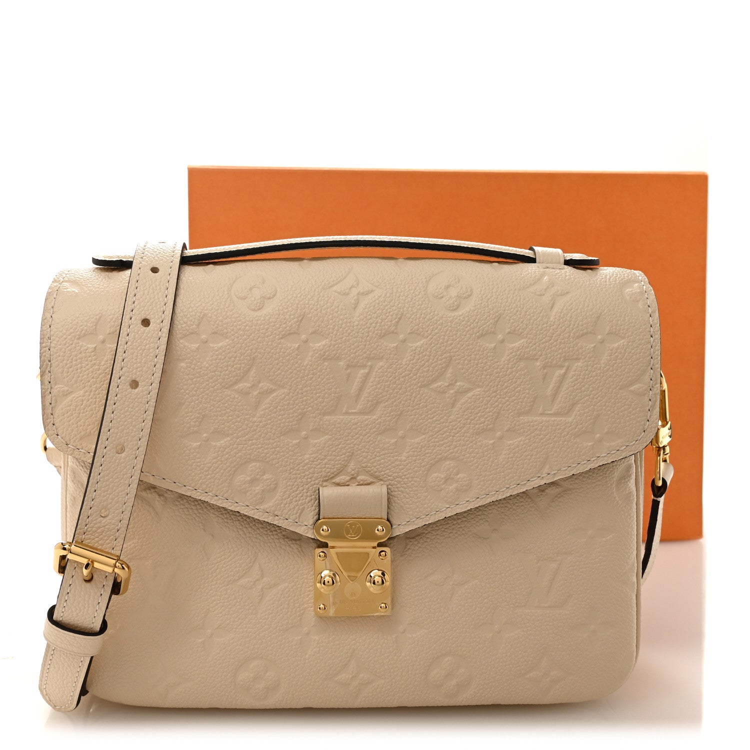 Louis Vuitton Empreinte Pochette Metis Creme 9 of 9