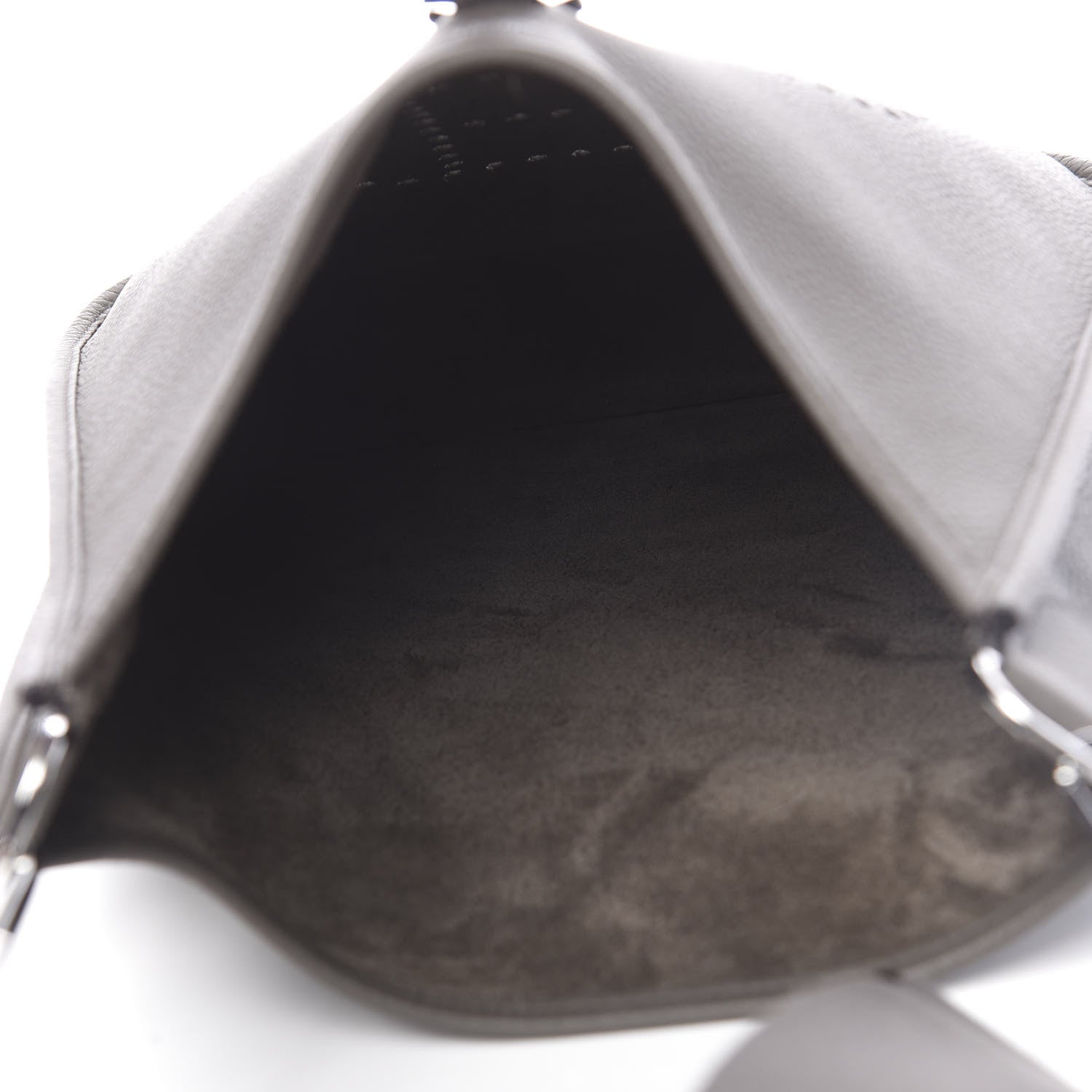 Hermes Taurillon Clemence Evelyne III PM Etain 5 of 11