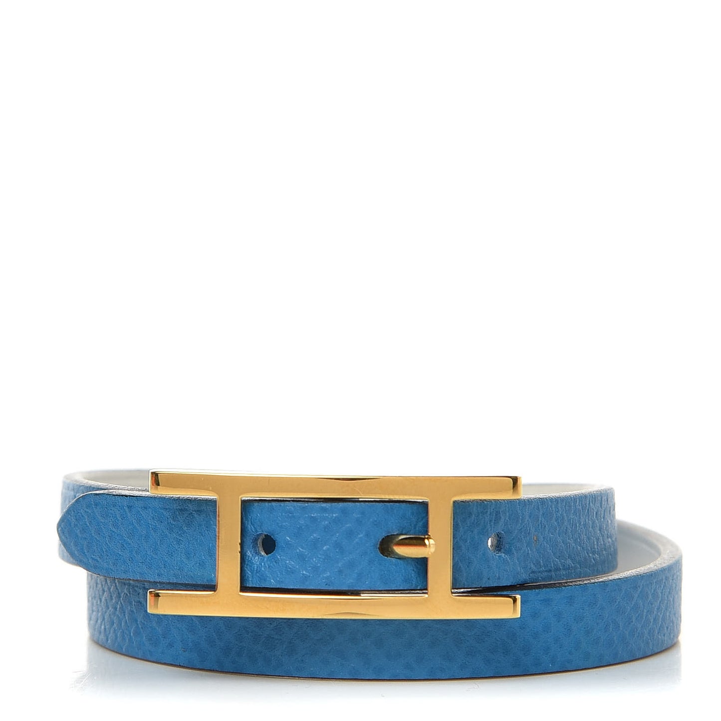 Epsom Behapi Double Tour Bracelet XS Bleu Zanzibar White