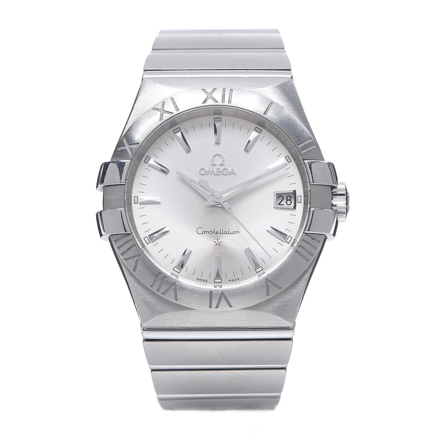 Omega Stainless Steel 35mm Constellation Quartz Watch 123.10.35.60.02.001 1 of 6