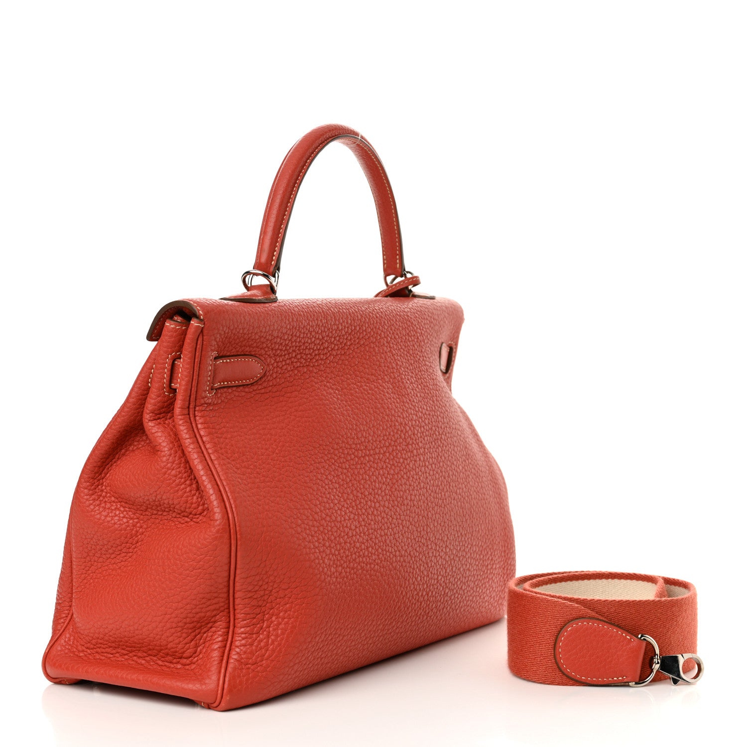 Hermes Taurillon Clemence Kelly Retourne 35 Sanguine 3 of 13