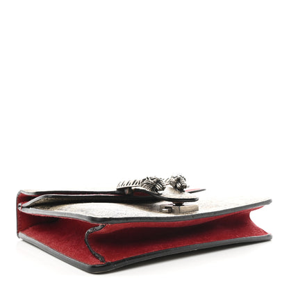 Gucci GG Supreme Monogram Mini Dionysus Shoulder Bag Hibiscus Red 4 of 14