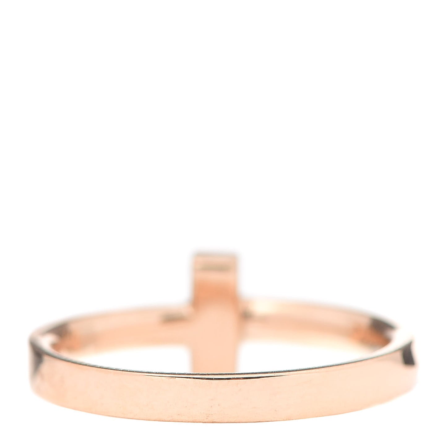 18K Rose Gold T T1 Ring 53 6.5