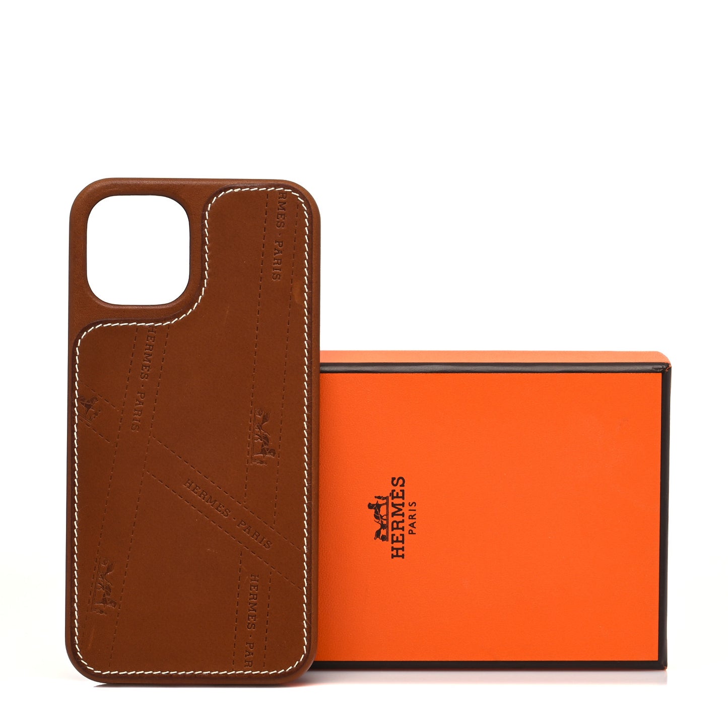 Barenia Bolduc iPhone 12/12 Pro Case Fauve