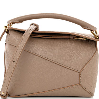 Loewe Calfskin Mini Puzzle Edge Bag Sand 7 of 9
