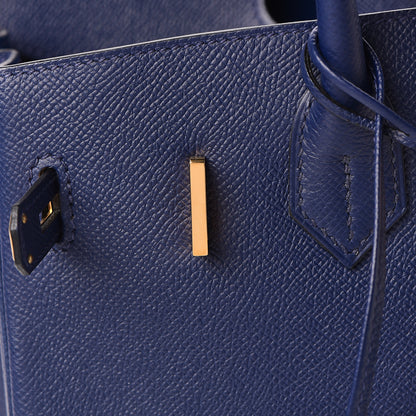 Hermes Epsom Birkin 30 Bleu Saphir 20 of 30