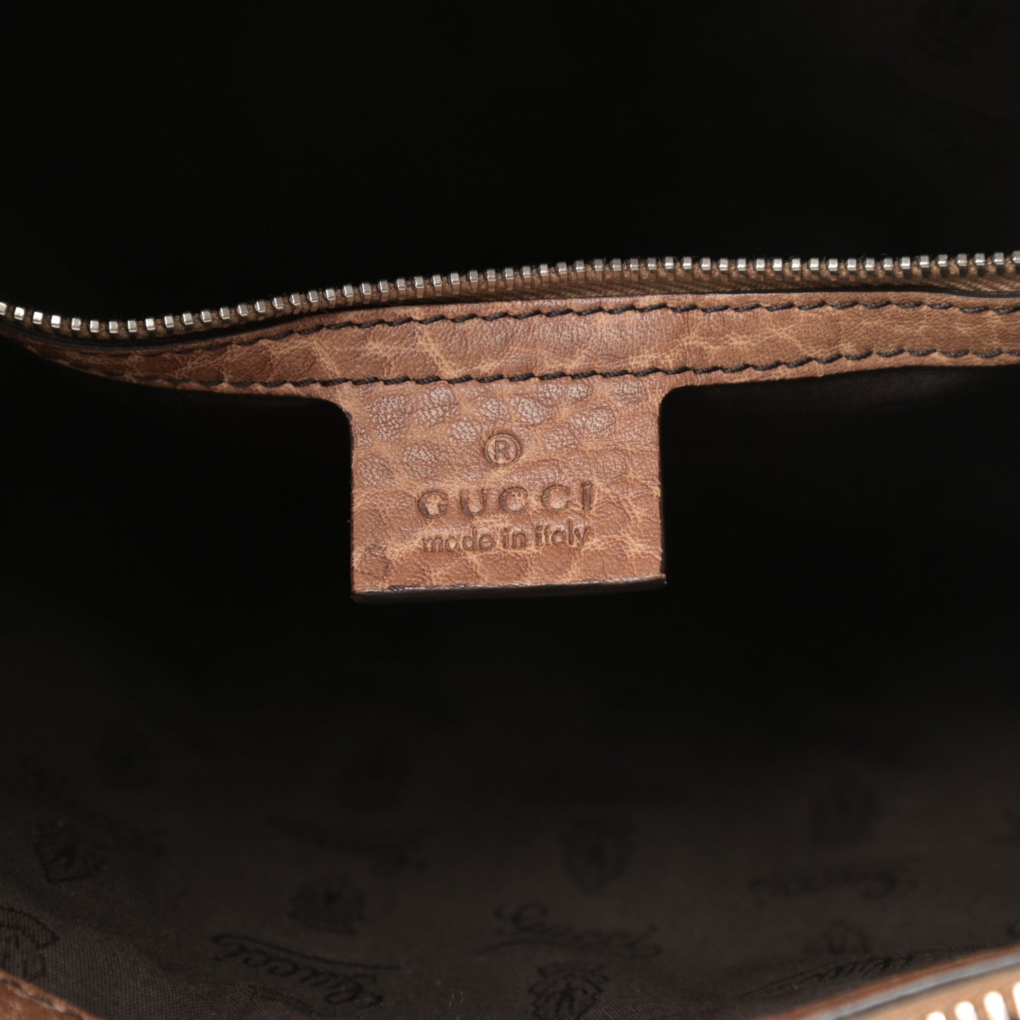 Monogram Large Bamboo Bar Tote Brown