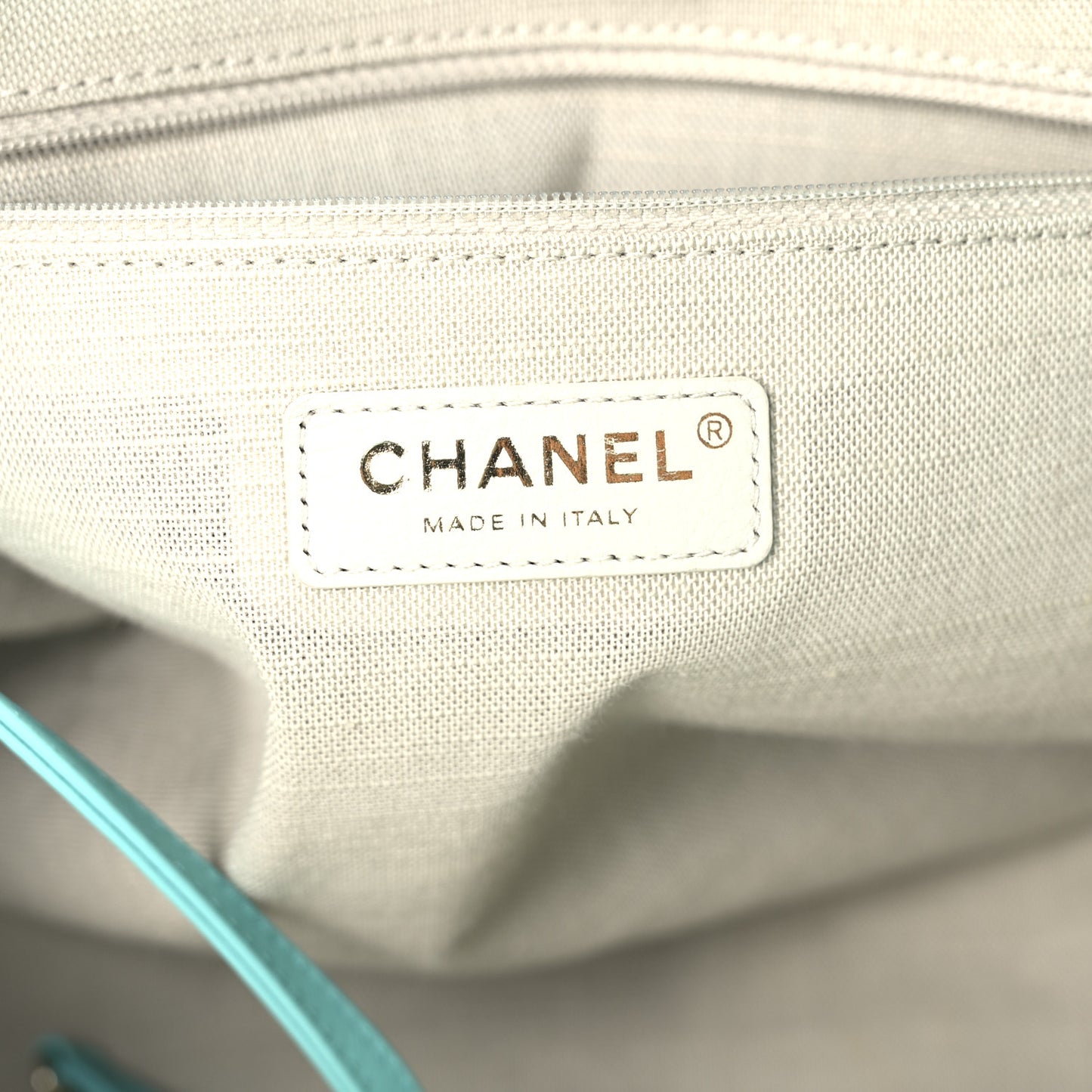 Mixed Fibers Small Deauville Tote Turquoise