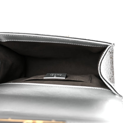 Gucci Galassia Small Padlock Shoulder Bag Argento 5 of 12