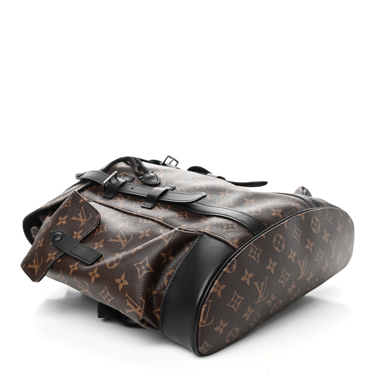 Louis Vuitton Monogram Macassar Christopher PM Backpack 3 of 8