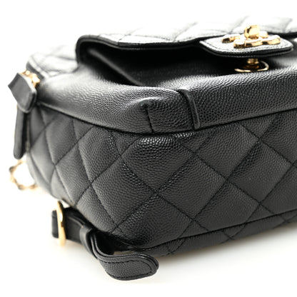 Chanel Caviar Quilted Small CC Day Backpack Black 9 of 20