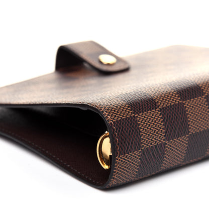 Louis Vuitton Damier Ebene Medium Ring Agenda Cover 13 of 14
