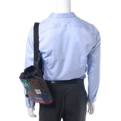 Louis Vuitton Monogram Chalk Sling Bag Marron 2 of 11