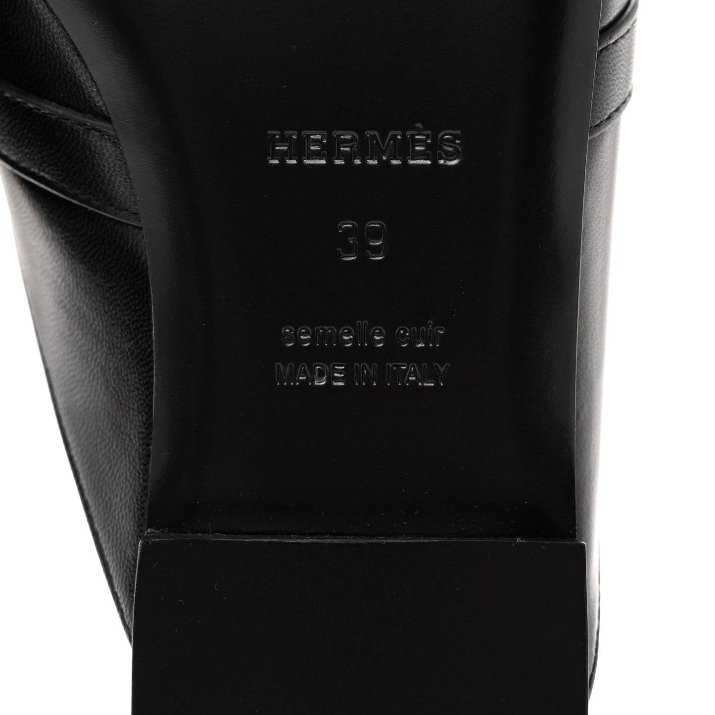 Goatskin Oz Mules 39 Black