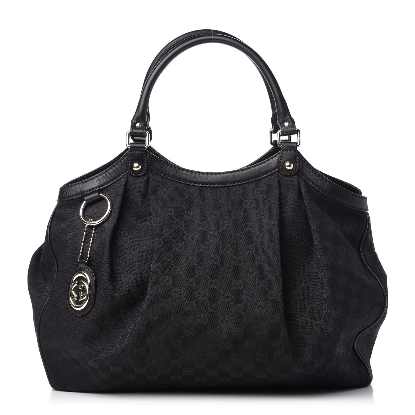 Monogram Large Sukey Black
