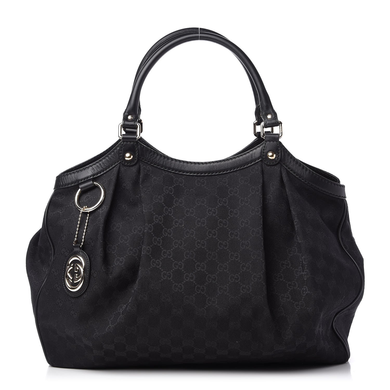 Gucci Monogram Large Sukey Black 1 of 10