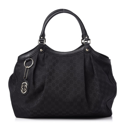 Gucci Monogram Large Sukey Black 1 of 10