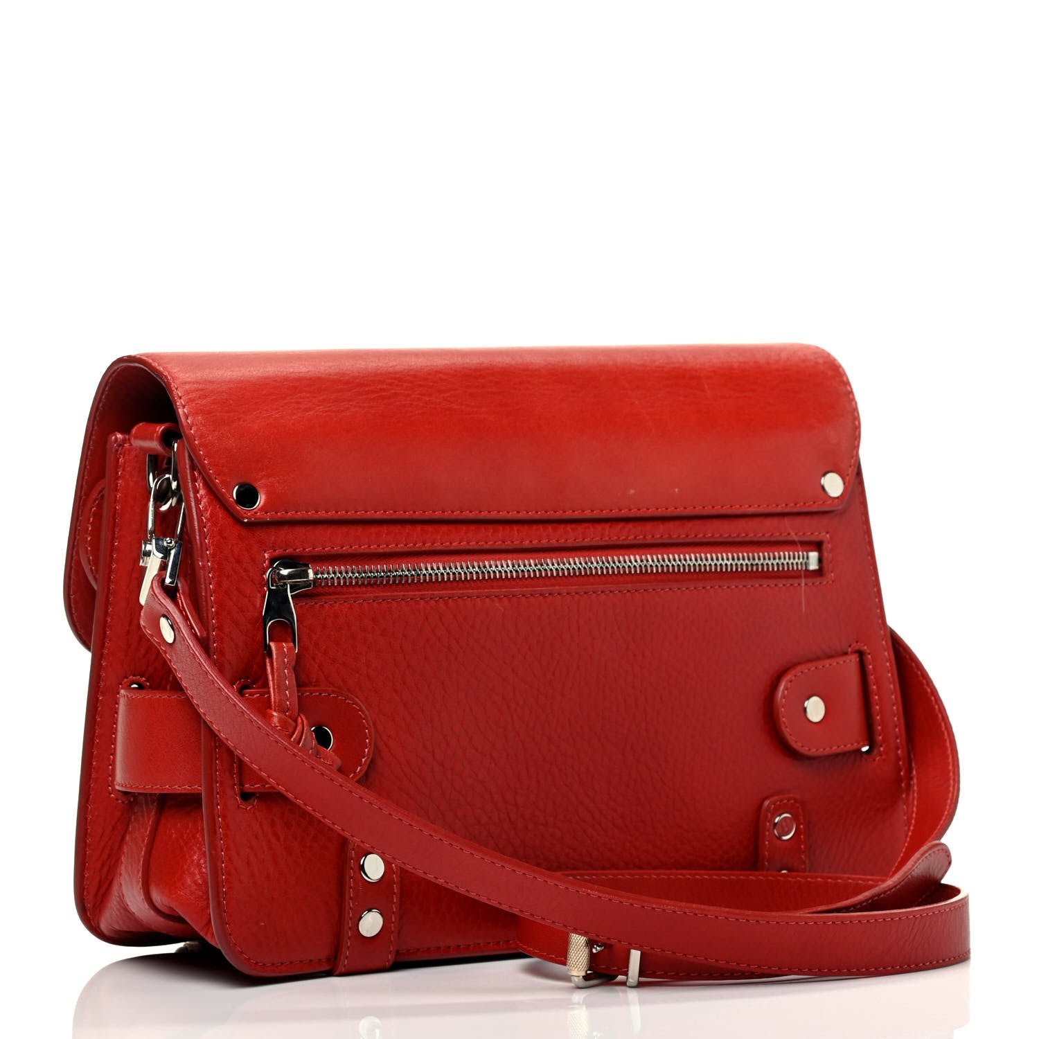Proenza Schouler Calfskin Mini PS11 Classic Shoulder Bag Red 3 of 8