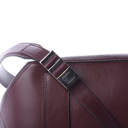 Proenza Schouler Pebbled Calfskin Small PS Courier Backpack Oxblood 7 of 10