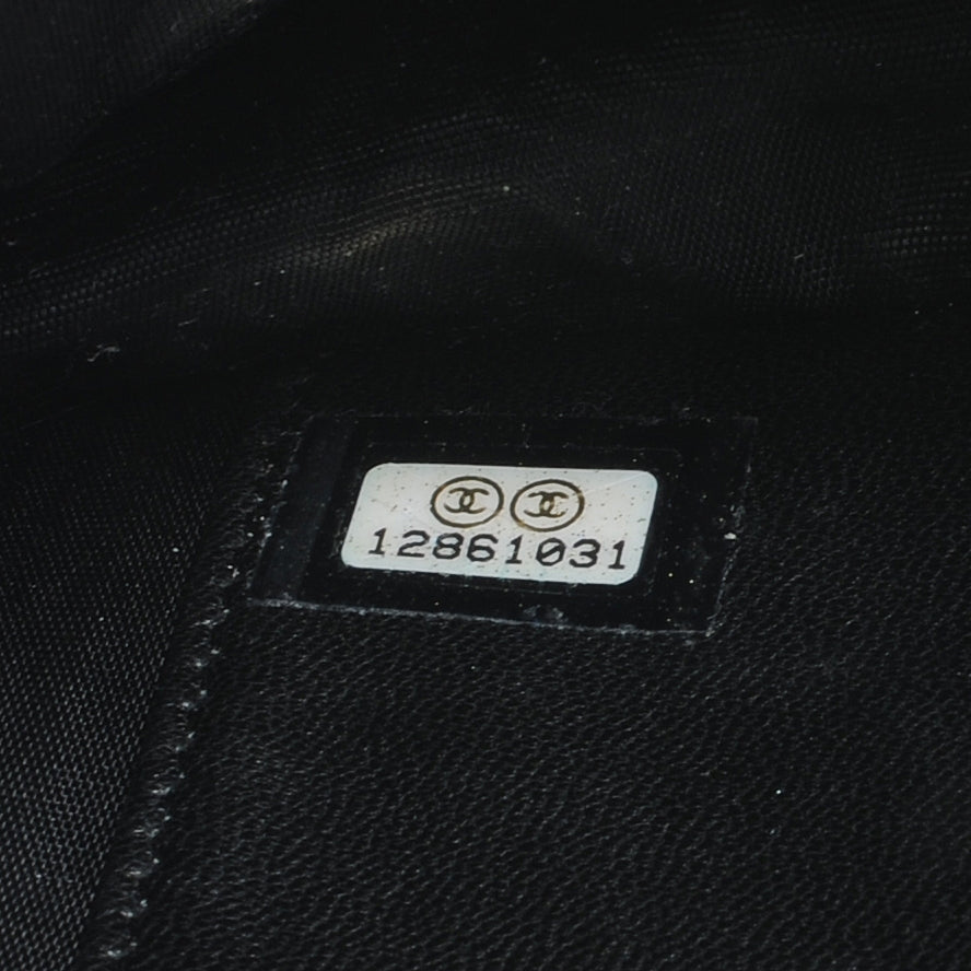 Chanel Caviar Wallet on Chain WOC Black 6 of 7