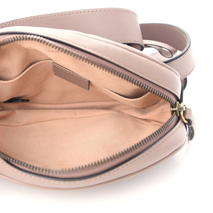 Gucci Calfskin Matelasse GG Marmont Belt Bag 85 34 Porcelain Rose 5 of 9