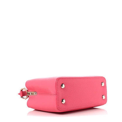Louis Vuitton Taurillon Capucines Mini Fluo Pink 4 of 8
