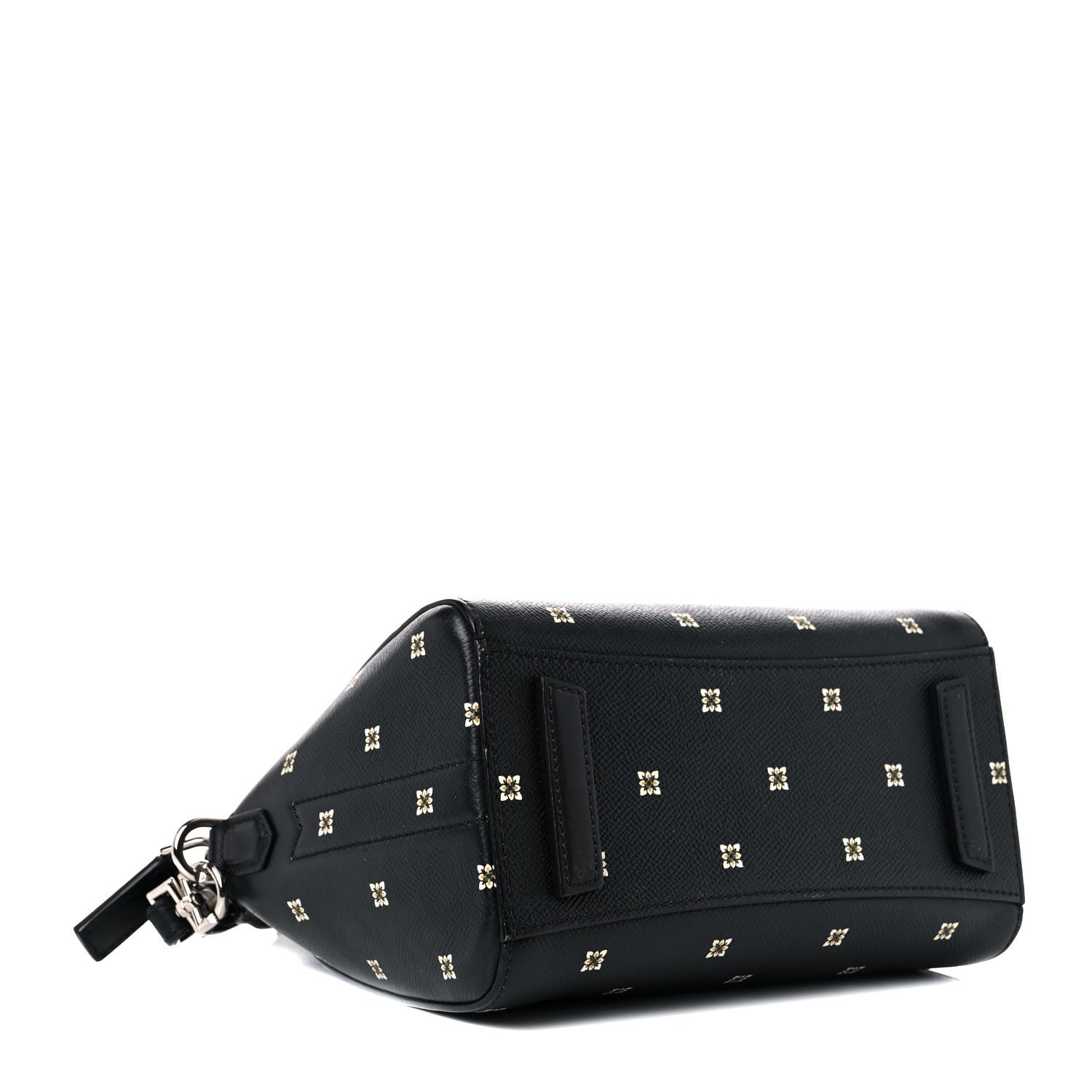 Givenchy Calfskin Mini Lilies Print Mini Antigona Black 4 of 11
