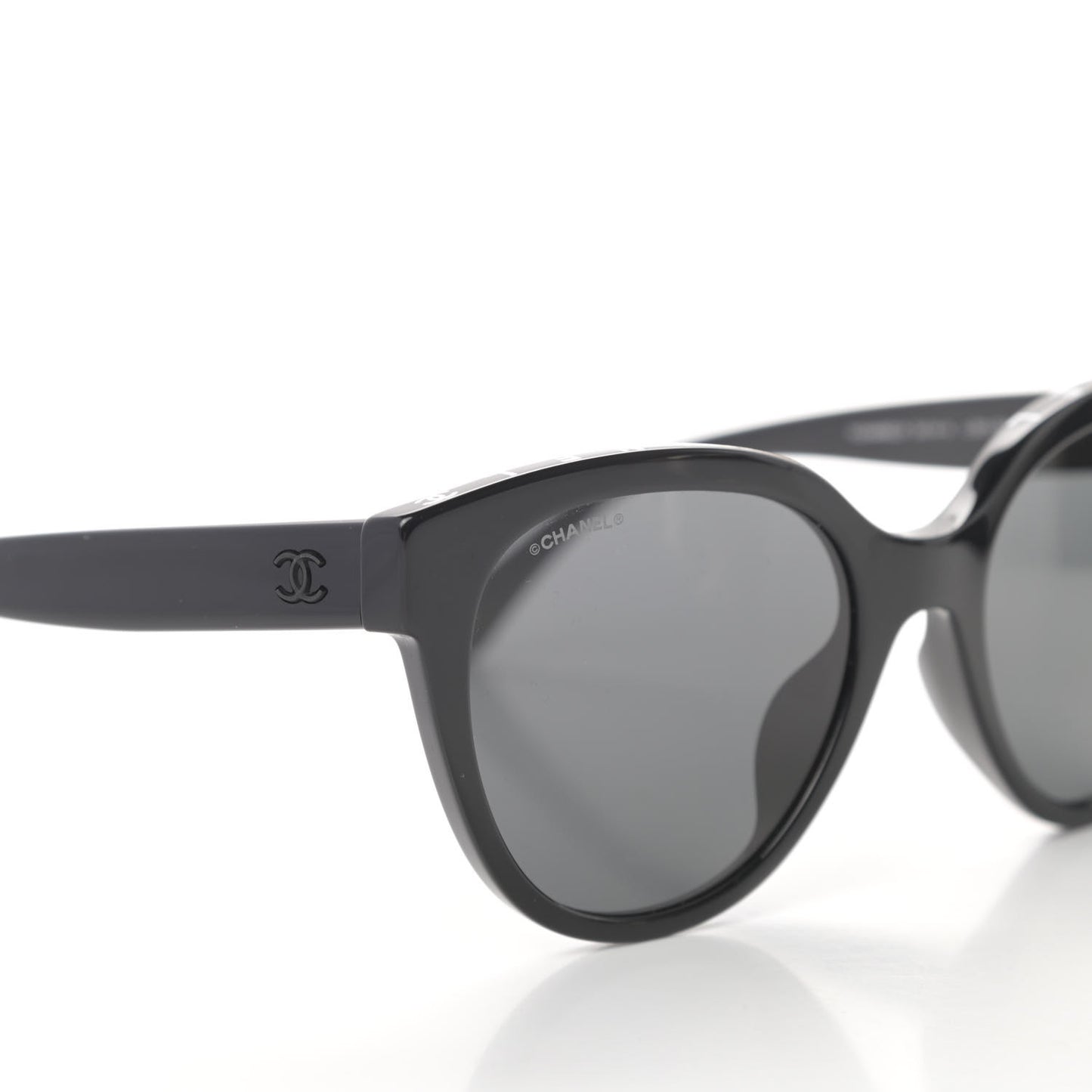 Acetate CC Butterfly Sunglasses 5414-A Black