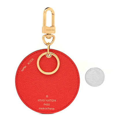 Louis Vuitton Monogram 2020 Christmas Animation Bumper Cars Bag Charm Key Ring Coquelicot 2 of 7