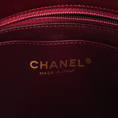 Chanel Lambskin Quilted Large Chic With Me Flap Rouge Fonce 6 of 7
