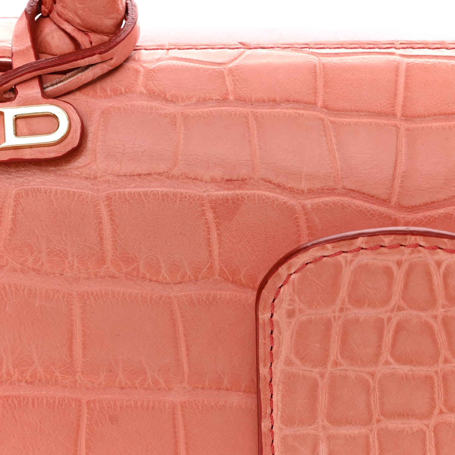 Delvaux Matte Alligator MM Brillant Satchel 12 of 12