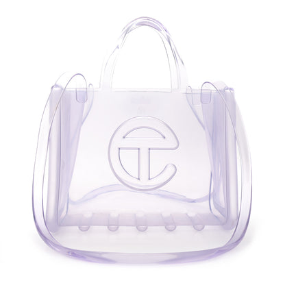 Telfar x MELISSA Jelly Medium Shopping Bag Clear 1 of 12