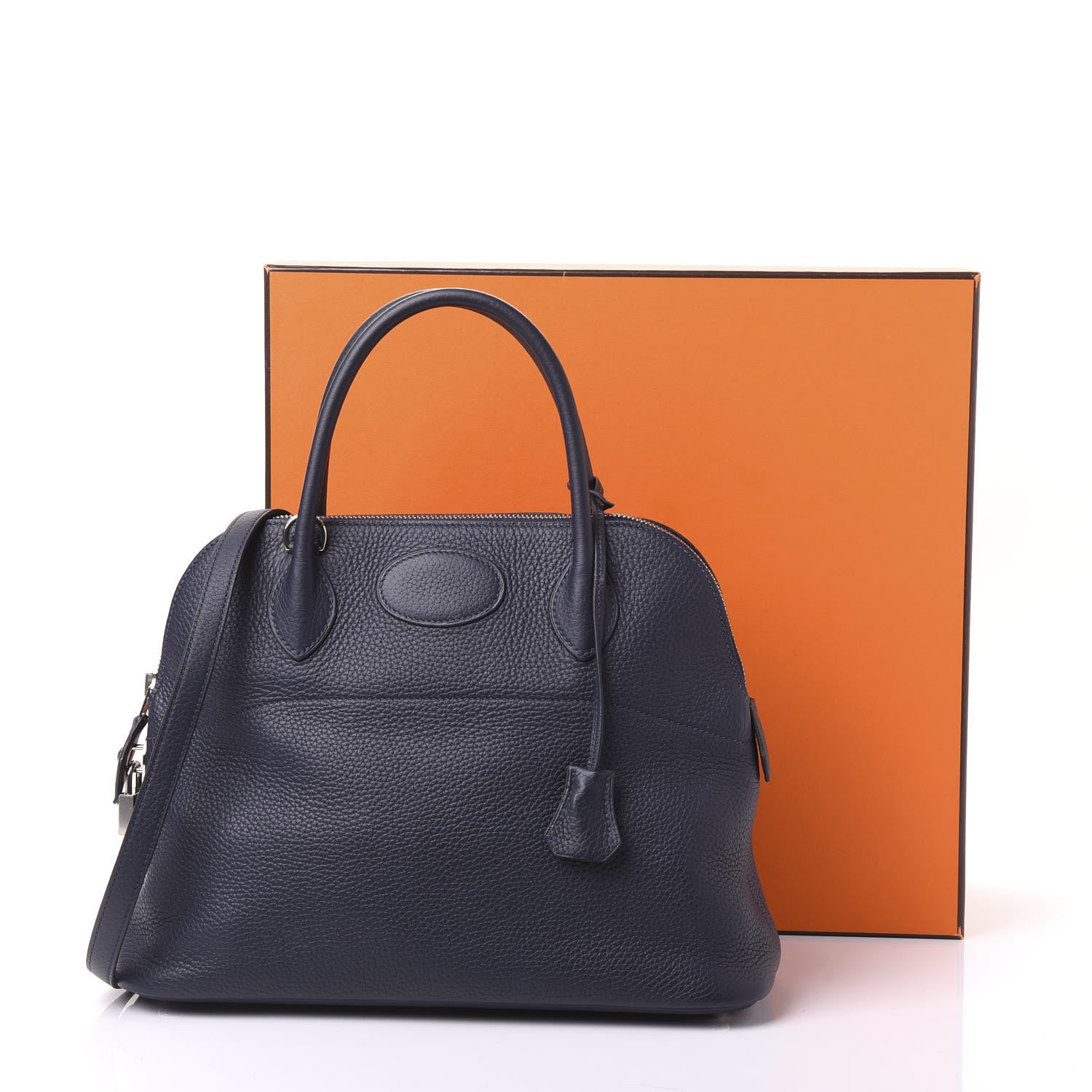 Hermes Taurillon Clemence Bolide 31 Bleu Nuit 12 of 12