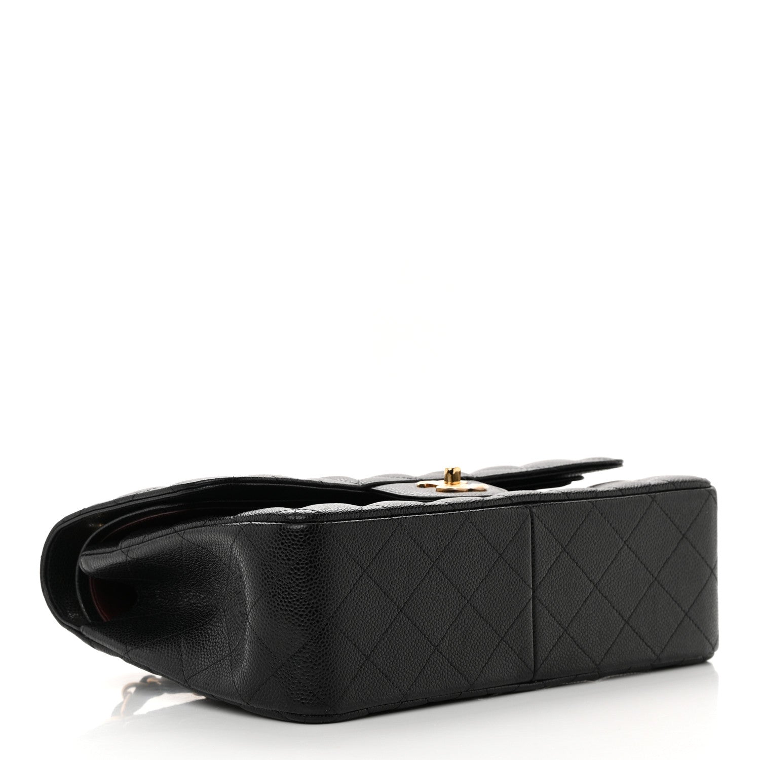 Chanel Caviar Quilted Jumbo Double Flap Black 4 of 11