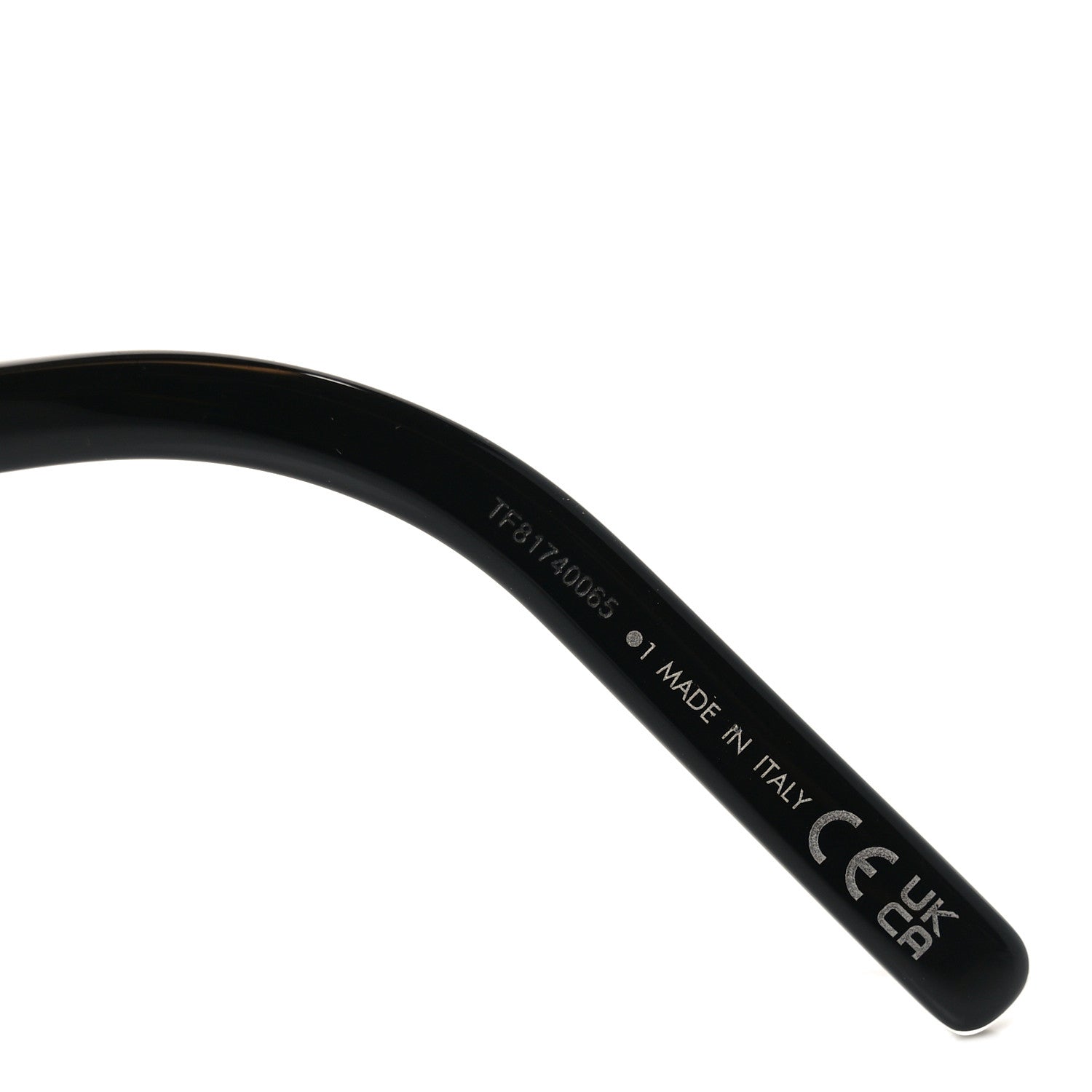 Christian Dior CD Diamond M1U Shield Sunglasses Black 6 of 7