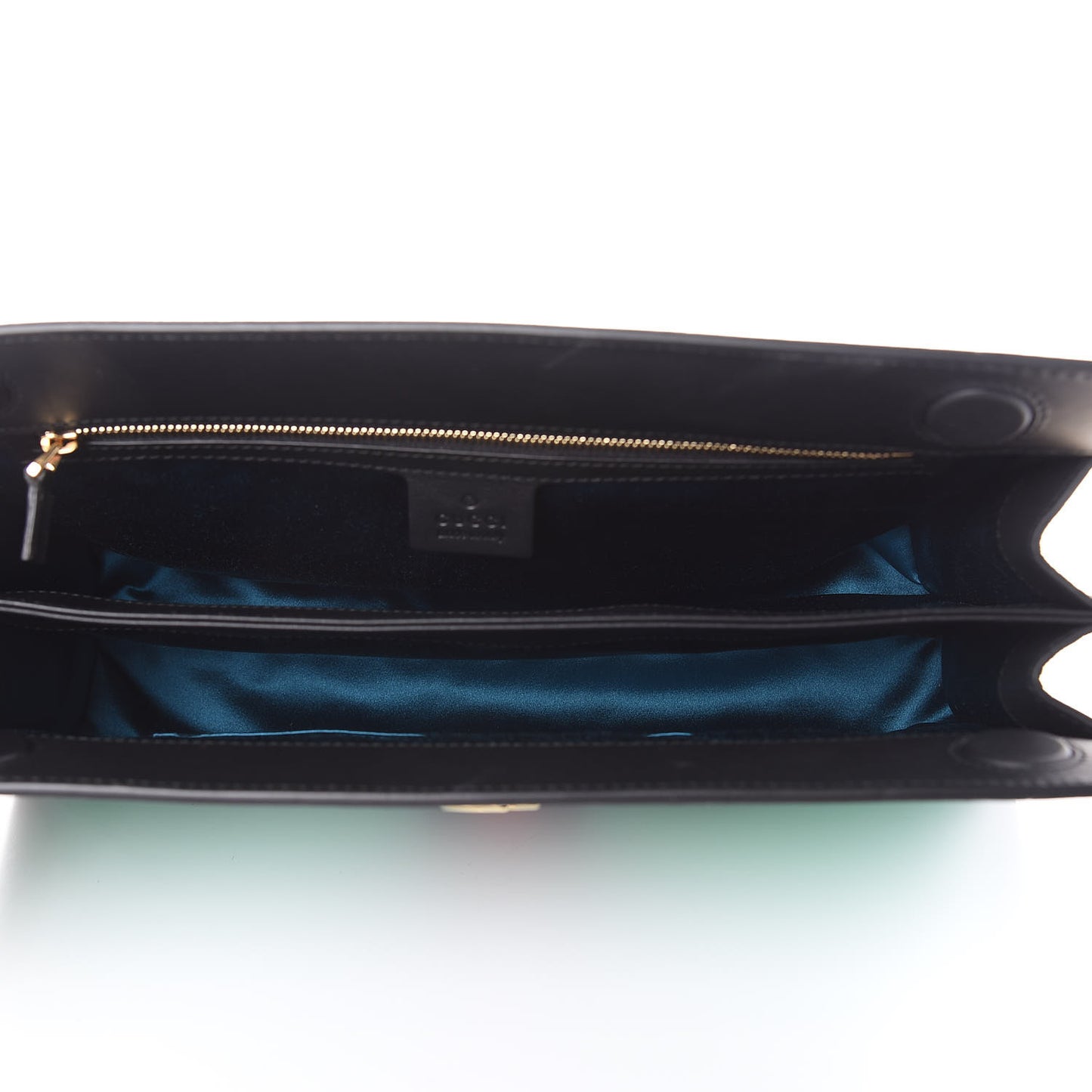 Suede Patent Web Medium Ophidia Chain Shoulder Bag New Shamarock Black