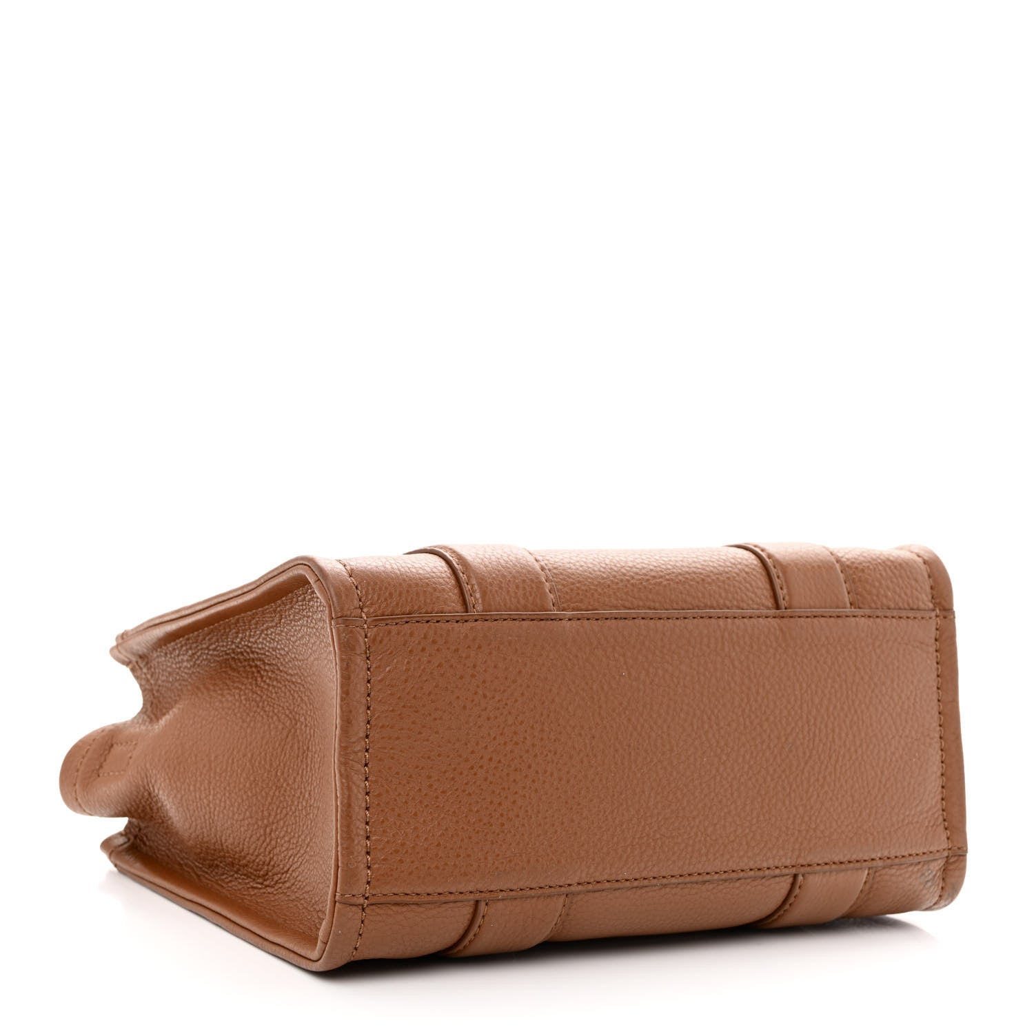 Marc Jacobs Grained Calfskin Small The Tote Bag Argan Oil 4 of 12