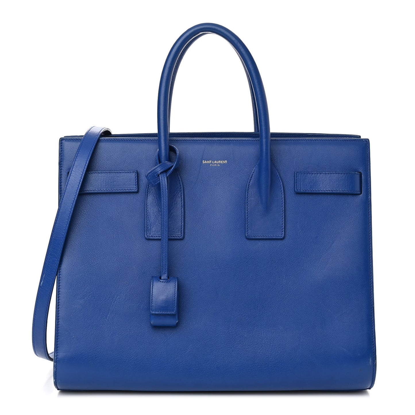 Calfskin Small Sac De Jour Blue Majorelle