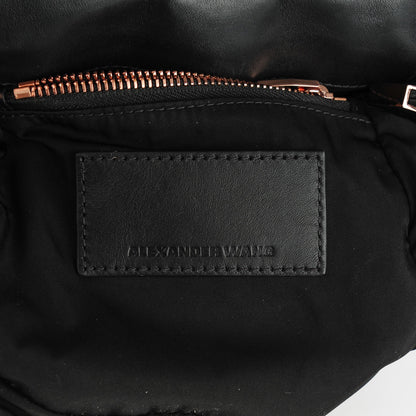 Alexander Wang Calfskin Small Marion Soft Black Rose Gold Hardware 6 of 6