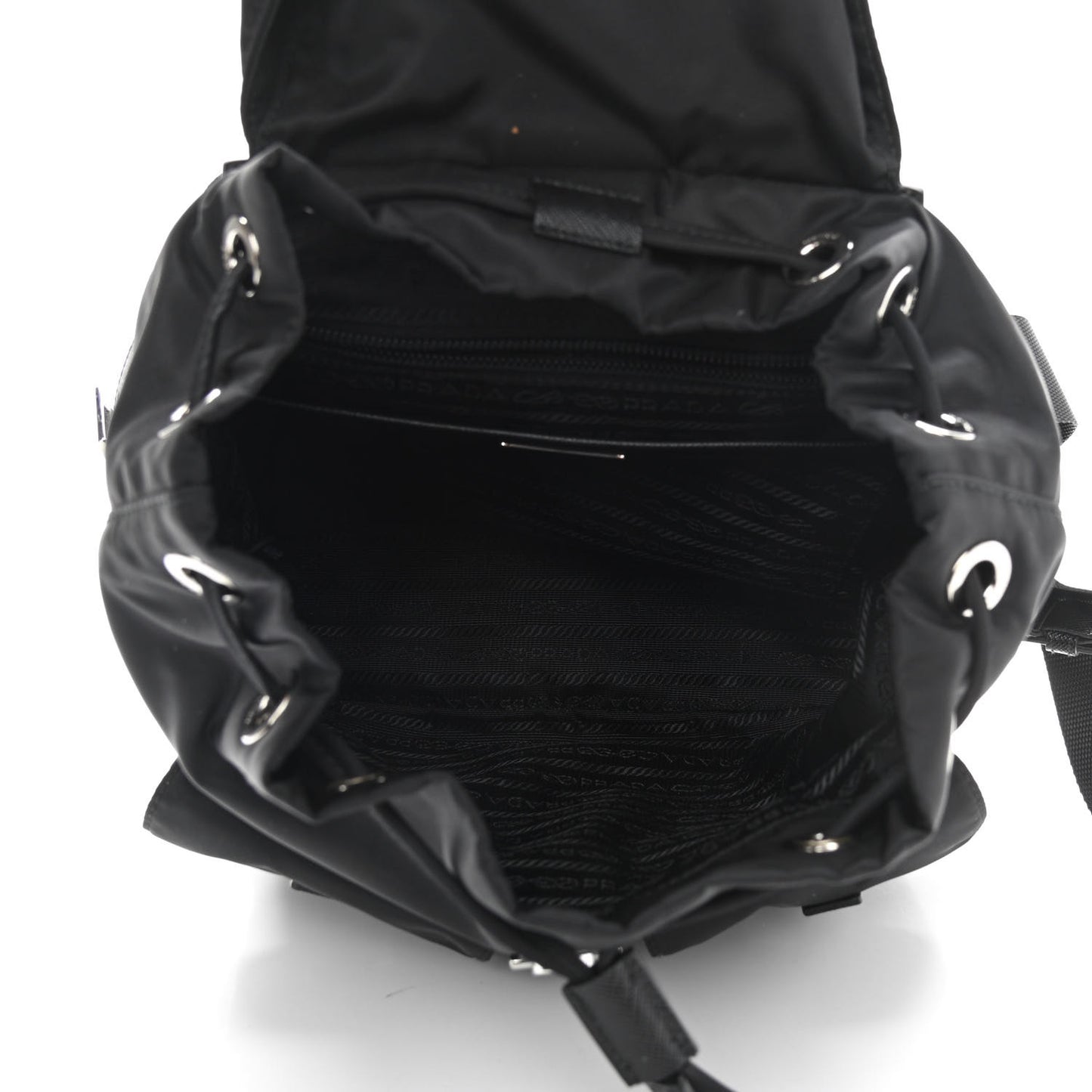 Tessuto Nylon Vela Small Backpack Black